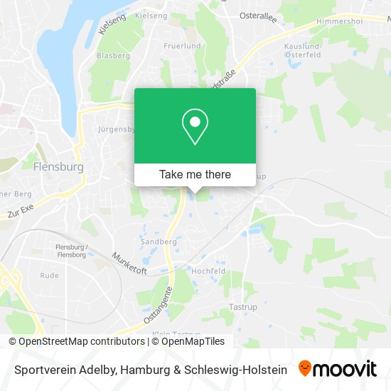Sportverein Adelby map