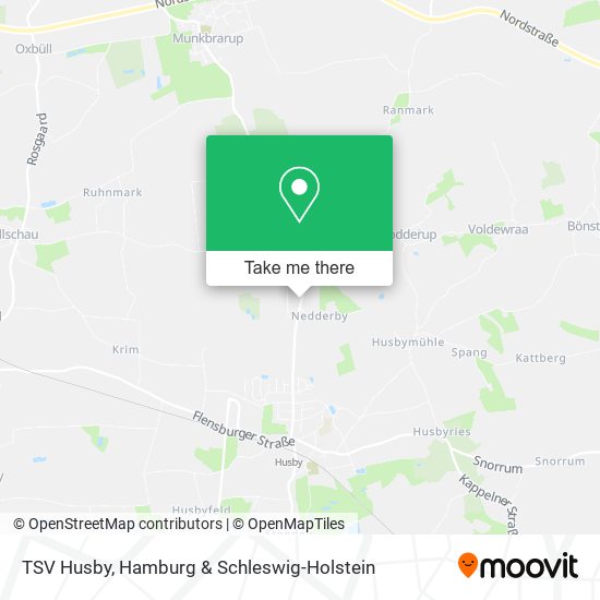 TSV Husby map