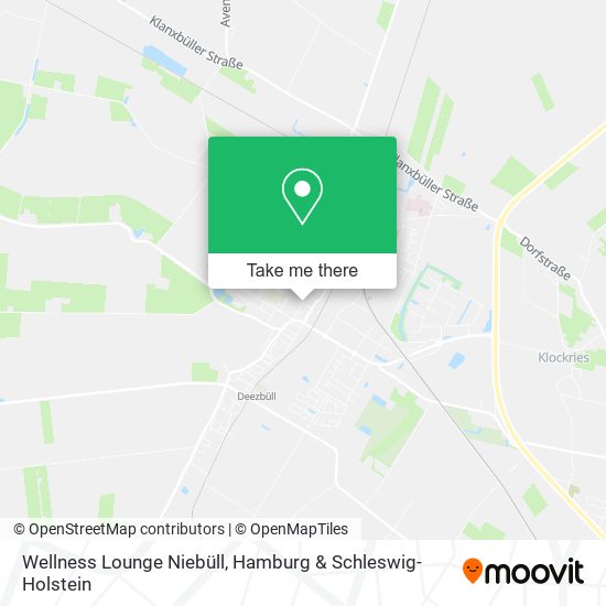 Wellness Lounge Niebüll map