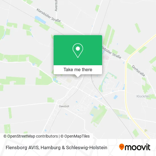 Карта Flensborg AVIS