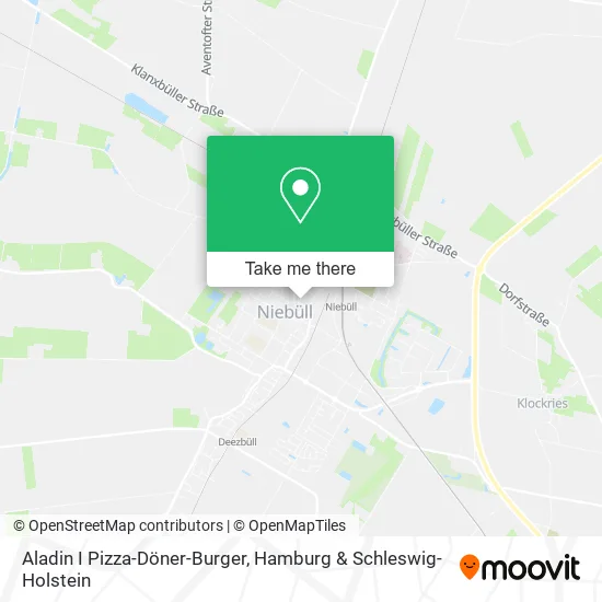Карта Aladin I Pizza-Döner-Burger
