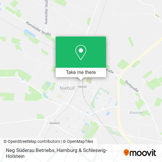 Neg Süderau Betriebs map
