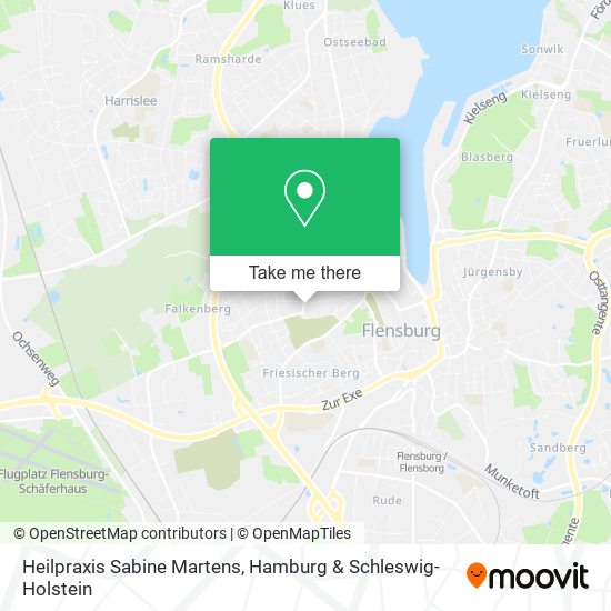 Heilpraxis Sabine Martens map