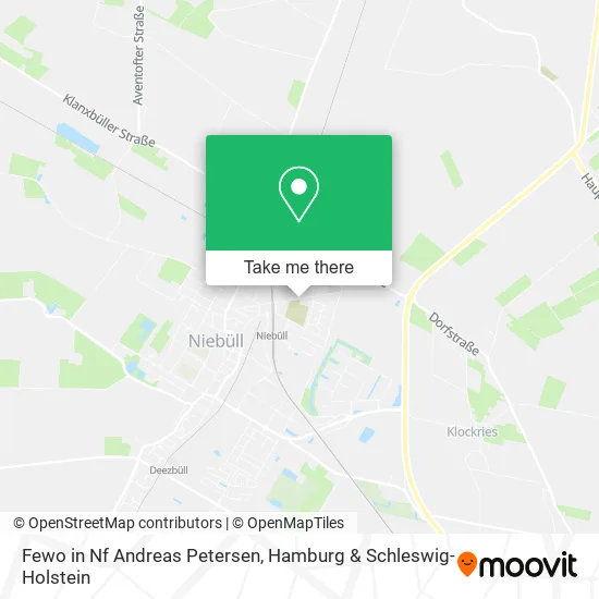 Карта Fewo in Nf Andreas Petersen