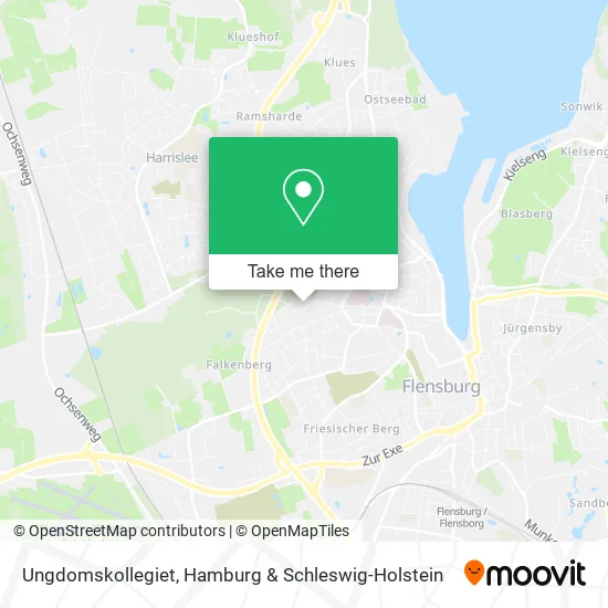 Карта Ungdomskollegiet