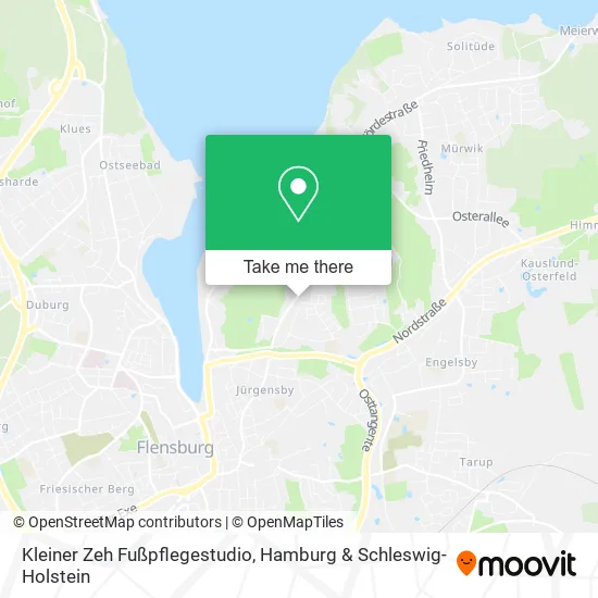 Карта Kleiner Zeh Fußpflegestudio