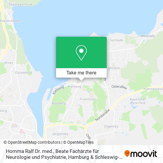 Homma Ralf Dr. med., Beate Fachärzte für Neurologie und Psychiatrie map