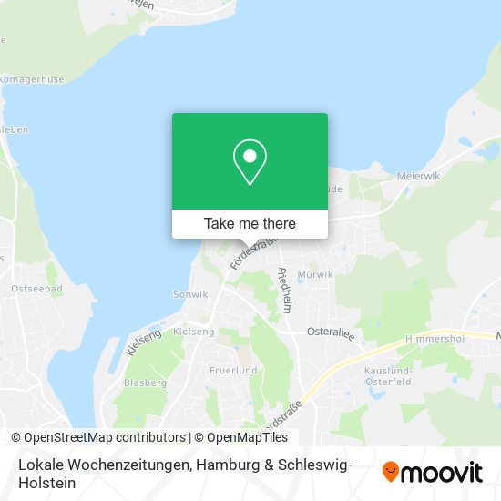 Lokale Wochenzeitungen map