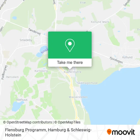 Карта Flensburg Programm