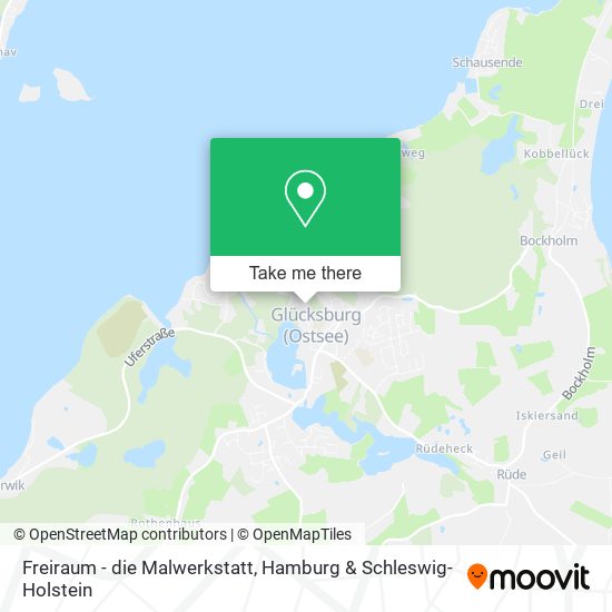 Freiraum - die Malwerkstatt map