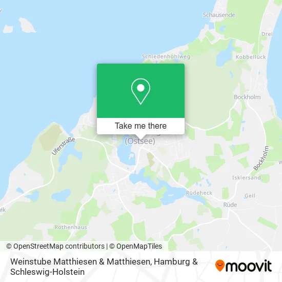 Карта Weinstube Matthiesen & Matthiesen