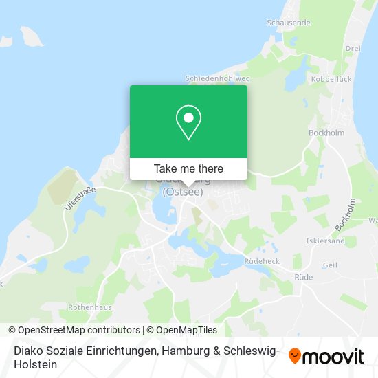 Diako Soziale Einrichtungen map