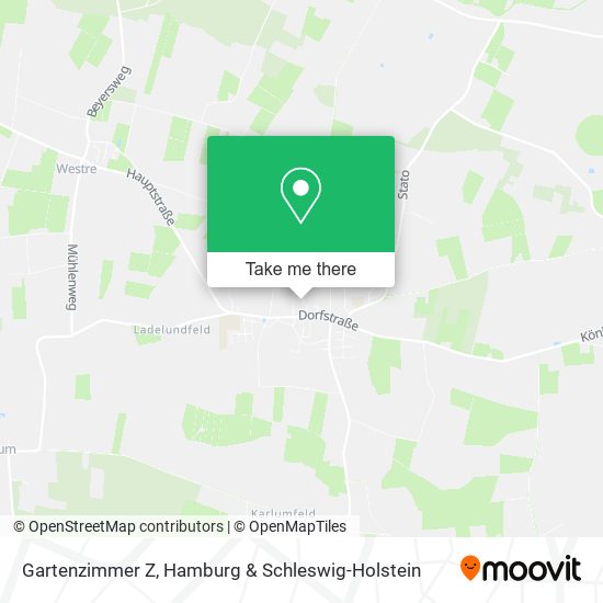 Gartenzimmer Z map