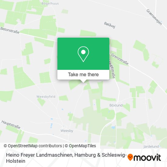 Heino Freyer Landmaschinen map