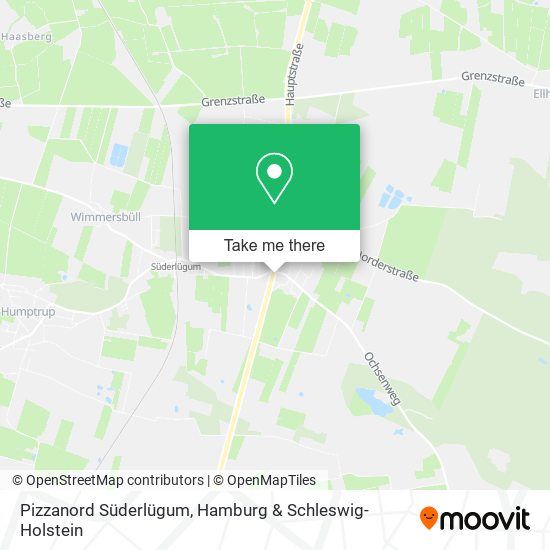 Pizzanord Süderlügum map