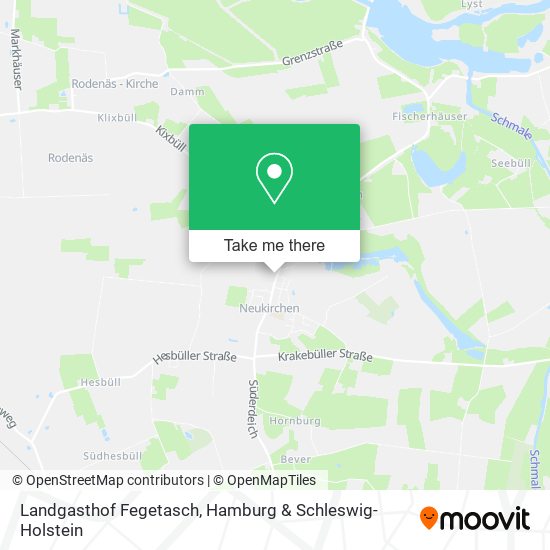 Landgasthof Fegetasch map