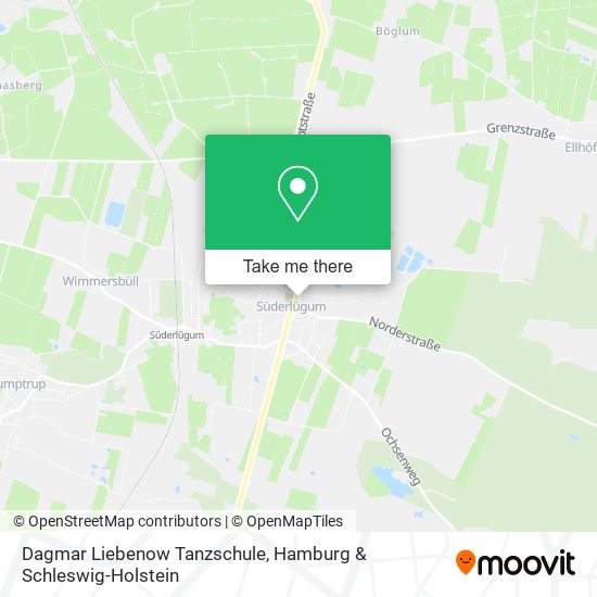 Dagmar Liebenow Tanzschule map