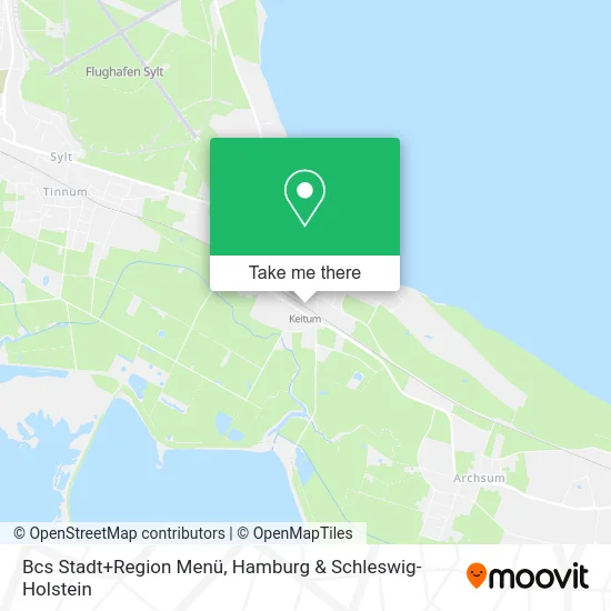 Карта Bcs Stadt+Region Menü