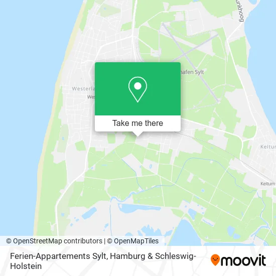 Карта Ferien-Appartements Sylt