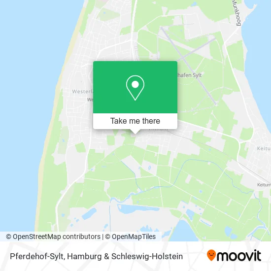 Карта Pferdehof-Sylt