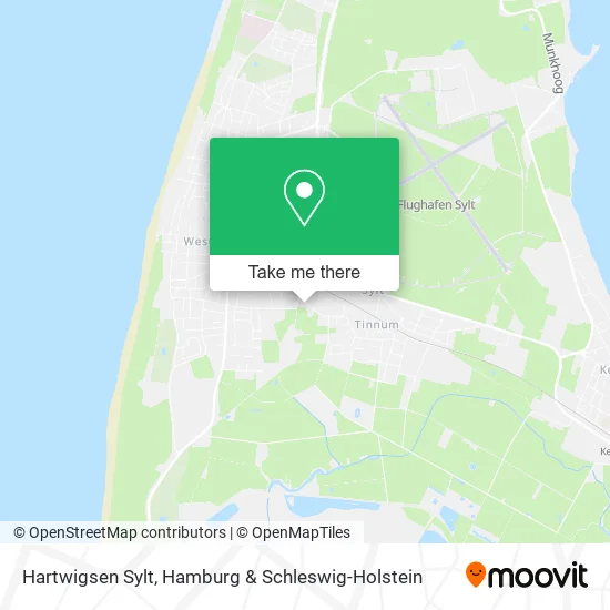 Карта Hartwigsen Sylt