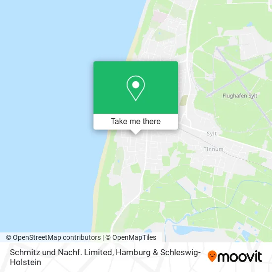 Карта Schmitz und Nachf. Limited