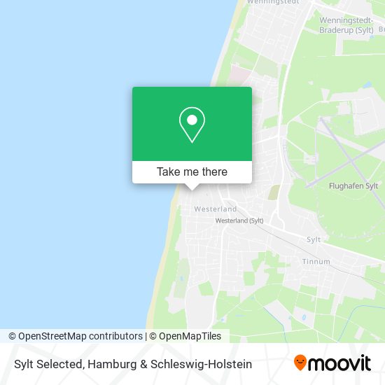 Sylt Selected map