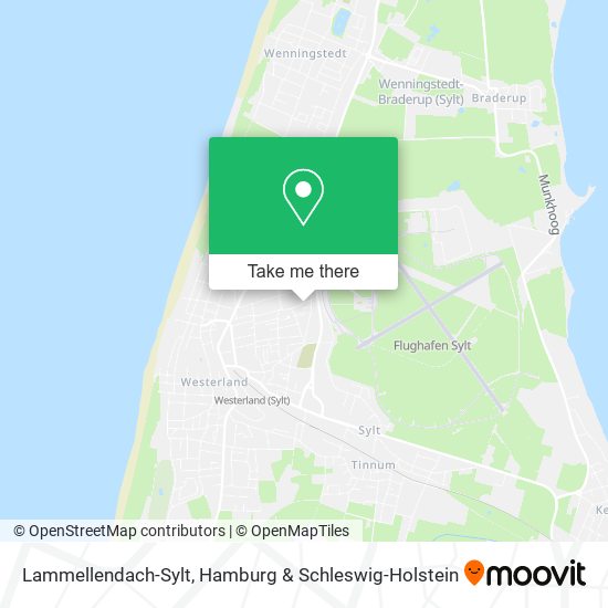 Lammellendach-Sylt map