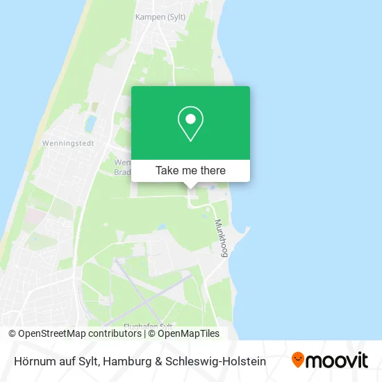 Карта Hörnum auf Sylt