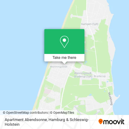 Карта Apartment Abendsonne