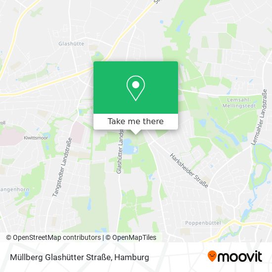 Müllberg Glashütter Straße map