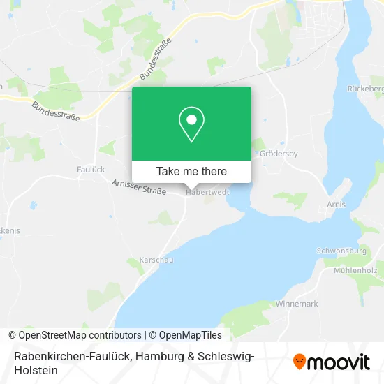 Rabenkirchen-Faulück map