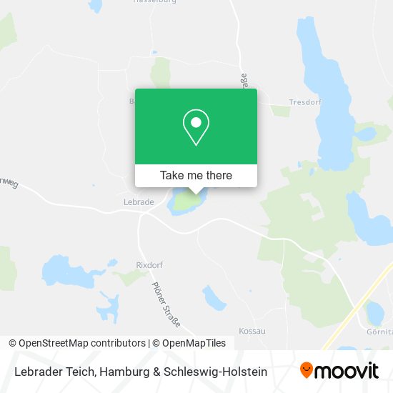 Lebrader Teich map