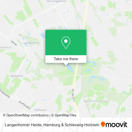 Карта Langenhorner Heide