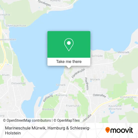 Карта Marineschule Mürwik