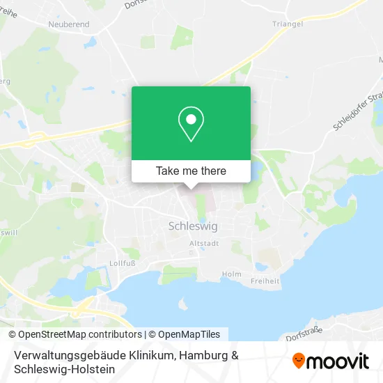 Карта Verwaltungsgebäude Klinikum