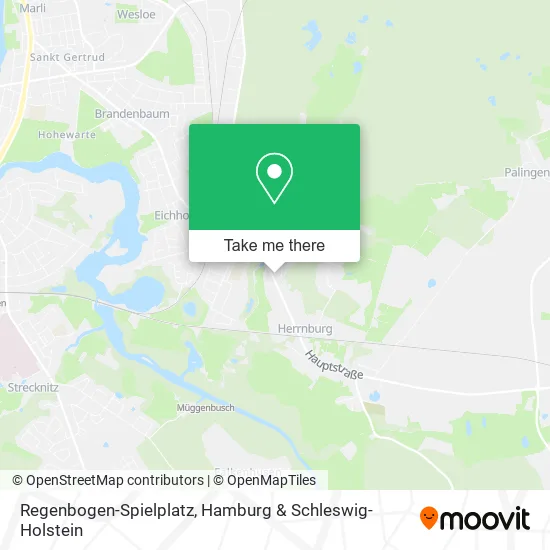 Карта Regenbogen-Spielplatz