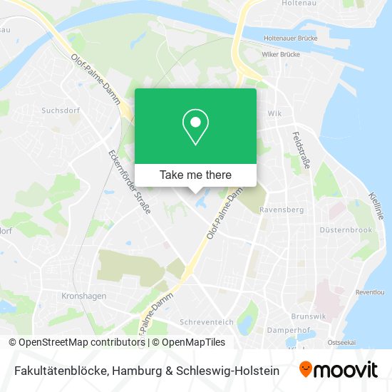 Fakultätenblöcke map