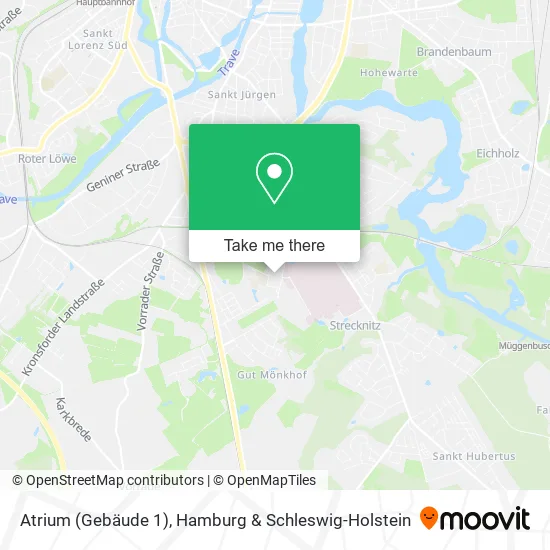 Карта Atrium (Gebäude 1)