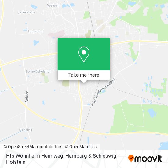 Hfs Wohnheim Heimweg map