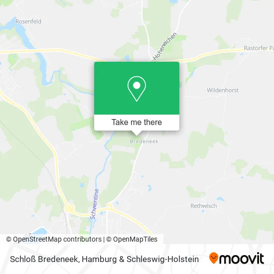 Карта Schloß Bredeneek