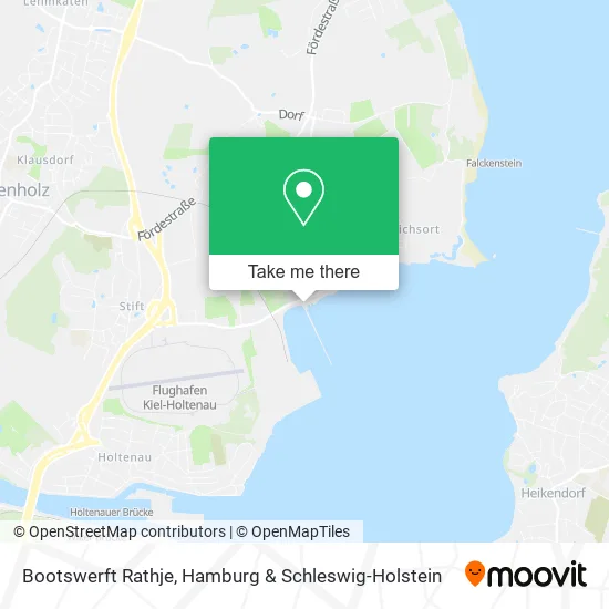 Карта Bootswerft Rathje
