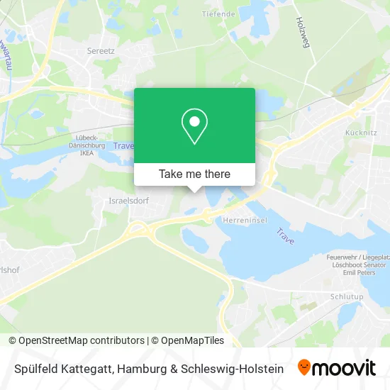 Карта Spülfeld Kattegatt