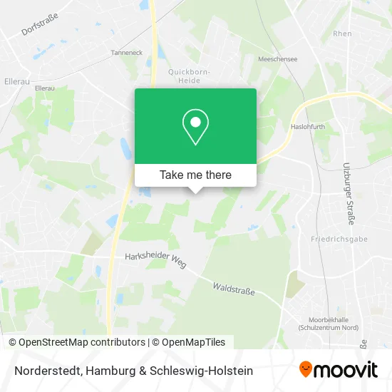 Карта Norderstedt