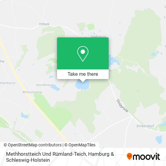 Methhorstteich Und Rümland-Teich map