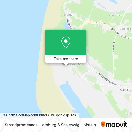 Карта Strandpromenade