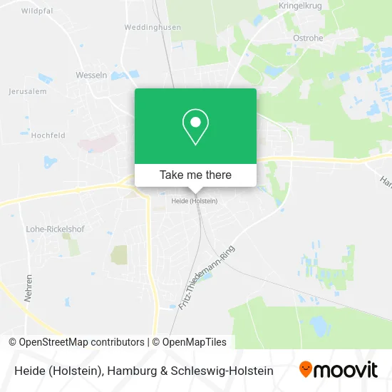 Карта Heide (Holstein)