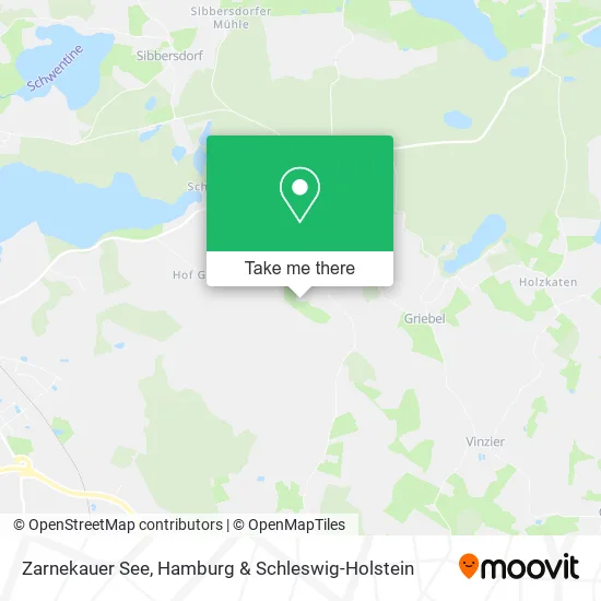 Карта Zarnekauer See