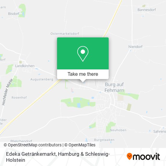 Edeka Getränkemarkt map