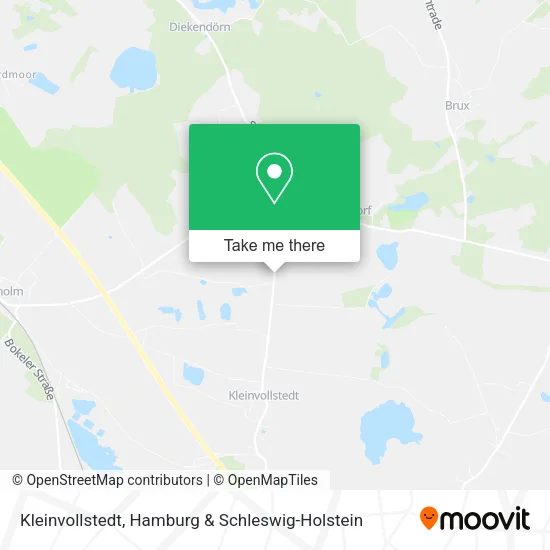 Карта Kleinvollstedt